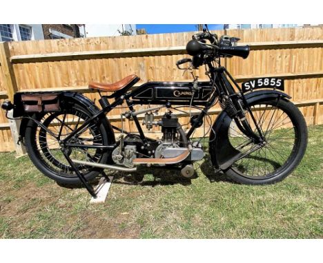 Registration No: SV 5855  Frame No: 69484  MOT: ExemptA lovely rare Vintage machineOlder restorationPurchased in 2012Current 