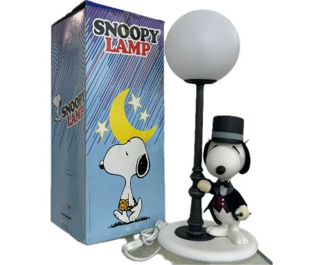 Vintage Boxed Snoopy lamp, untested