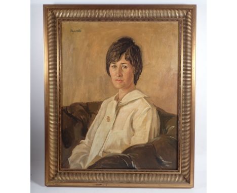 Alfred Heyworth - portrait of a woman, 49 x 38cm 