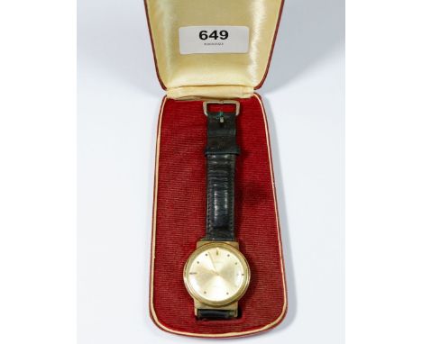 A Timex electric gentleman's wrist watch, boxed 