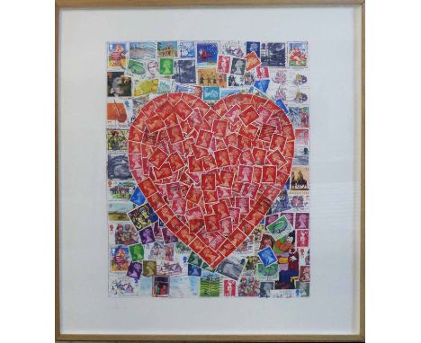 ANDREW BARROW 'Love from around the World', colour print, edition of 10, signed, provenance: Rebecca Hossack Art Gallery, 125