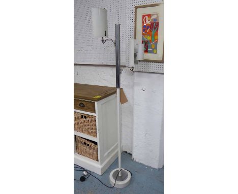 FLOOR LAMP, vintage 20th century Italian, 158cm H. (slight faults)