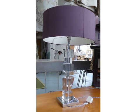 HEATHFIELD &amp; CO BERLIN MEDIUM TABLE LAMP, with shade, 61cm H.