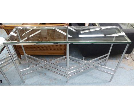 CONSOLE TABLE, French Art Deco style, 136cm x 36cm x 76cm.