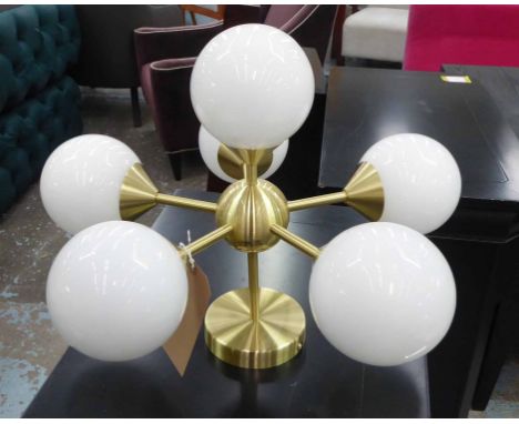 CEILING LIGHT, French Art Deco style design, 38cm Drop approx.