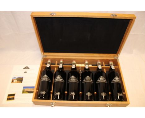 A case of six bottles of 2004 Dow's Quinta Senhora Da Ribeira vintage port in original Dow's oak presentation case with corks