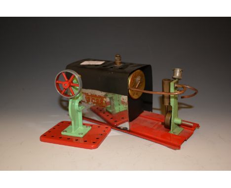 Mamod Stationary Steam Engine, and Power Press, new in box.