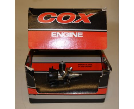 Cox engine Tee Dee .10, with propellor, new in box.