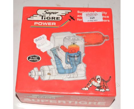 Super Tigre, R/C glow engine, model G51 ring.