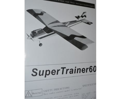 Super-Trainer 60, 70" span ARTF for 10cc engine.