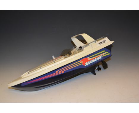 R/C Seahawk speed boat, with R/C.