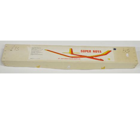 Two R/C Sail planes, St Leonards Model Supplies 124" Super Nova Glider Kit and Pilot Jimmy kit.
