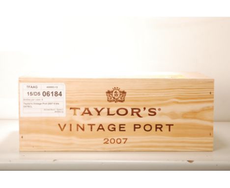 Taylor's Vintage Port 2007 6 bts  Taylor's Vintage Port 2007 6 bts 