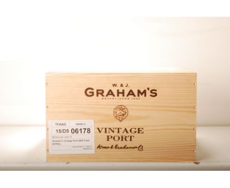 Graham's Vintage Port 2007 6 bts  Graham's Vintage Port 2007 6 bts 