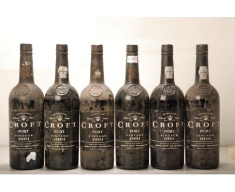 Crofts 1991 Vintage Port 12 bts  Crofts 1991 Vintage Port 12 bts 