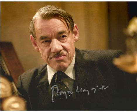 Harry Potter Roger Lloyd Pack signed 10 x 8 inch colour photo from the movie. Good condition Est.