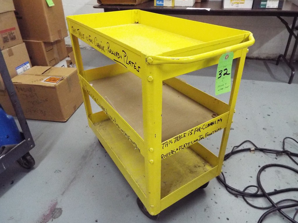 4-WHEEL CART-30" X 16" X 32"