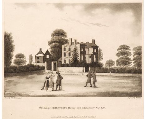 Birmingham Riots. Views of the Ruins of the Principal Houses Destroyed during the Riots at Birmingham, 1791, [London: J. John
