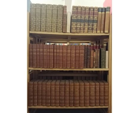 Dickens (Charles). Dickens Works, 17 volumes, London: Chapman &amp; Hall, circa 1900, some minor toning, top edges gilt, cont