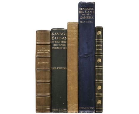 Drummond (William Henry). The Large Game and Natural History of South and South-East Africa, 1st edition, Edinburgh: Edmonsto