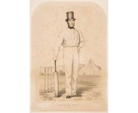 * Cricket. Anderson (John Corbet), Joseph Guy of Nottingham, published by Joseph Anderson and F. Lillywhite 2nd April 1853, l