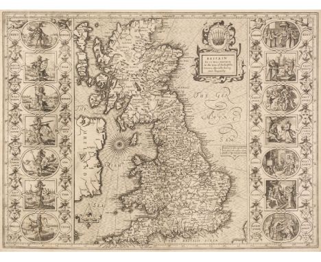 * British Isles. Speed (John), Britain as it was devided in the tyme of the Englishe Saxons especially during their Heptarchy