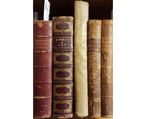 Dickens (Charles). The Life and Adventures of Nicholas Nickleby, 1st edition in book form, London: Chapman and Hall, 1839, en