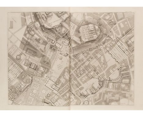 Canina (Luigi). Gli Edifizi di Roma Antica cogniti per alcune reliquie, descritti e dimostrati nell'intera loro architettura,