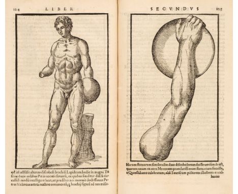 Mercuriale (Girolamo). Hieronymi Mercurialis De Arte Gymnastica Libri Sex In quibus exercitationum omnium vetustarum genera, 