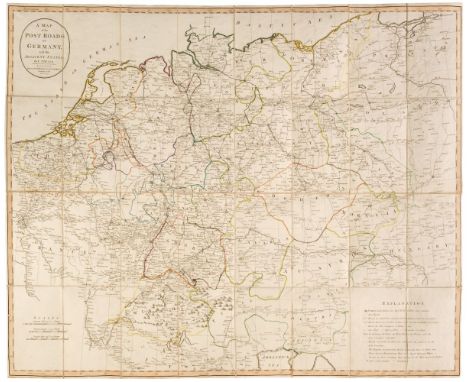 Folding Maps. A collection of 30 maps, mostly 19th-century, engraved and lithographic British and foreign regional and countr
