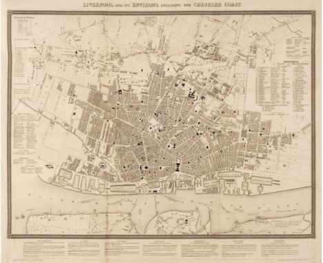British County Maps. A collection of approximately 200 maps, mostly 18th &amp; 19th-century, county, country and regional map