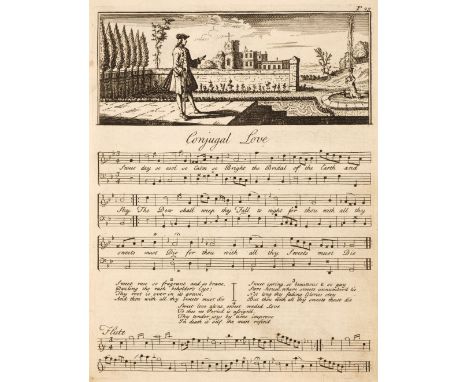[Roberts, Henry]. [Calliope, or, English harmony: A collection of the most celebrated English and Scotch songs, neatly engrav