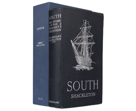 Shackleton (Ernest). South. The Story of Shackleton's Last Expedition 1914-1917, 1st edition, London: William Heinemann, 1919