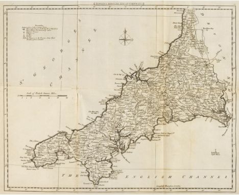 Bowles (Carington). Bowles's Pocket Atlas of the Counties of South Britain or England and Wales Drawn to one Scale....., Lond