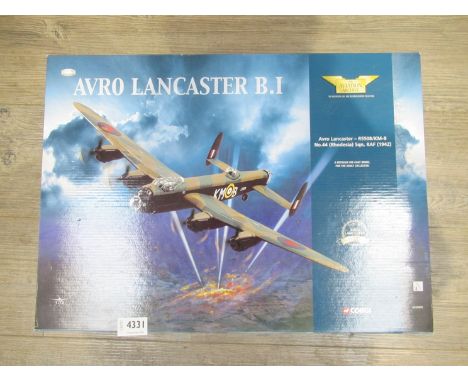 A boxed Corgi limited edition 1:72 scale diecast Aviation Archive AA32603 Avro Lancaster B.1- R5508/KM-B No.44 (Rhodesia) Sqn