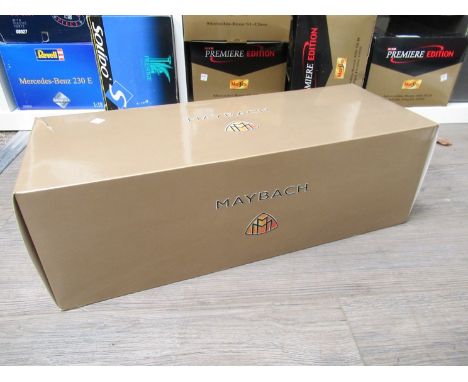 A boxed Gateway Global Limited 1:18 scale diecast Maybach 62