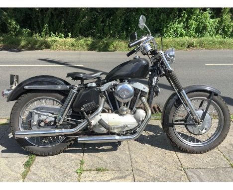 1963 Harley Davidson Sportster XLH- Matching numbers- Very desirable early XLH drum brake model- Dry stored for last few year