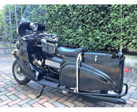 1967 DMW Deemster Police- Fitted with 250 Velocette Viceroy twin cylinder engine- Complete with Police accessories, radio, et