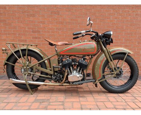 1929 Harley Davidson Model D- Restored and in full running order- Restored in Holland 2015 by Morten Shultz- Very original an