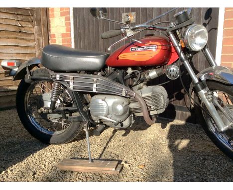 1972 Harley Davidson SX-350- Unrestored- Will require recommissioning prior to use- Matching numbersPLEASE NOTE: All estimate