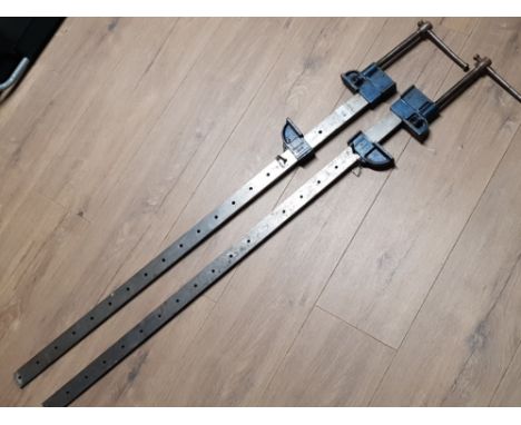 PAIR OF T BAR SASH CLAMPS 4FT