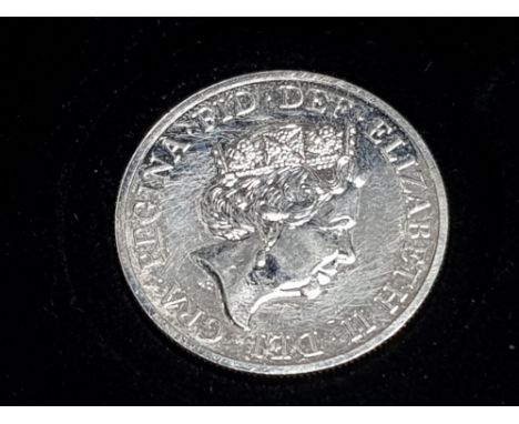 SILVER UK 2015 50 POUND COIN IN CASE