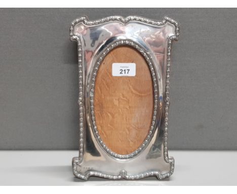 BEAUTIFUL EDWARDIAN HALLMARKED BIRMINGHAM SILVER 1909  PHOTO FRAME