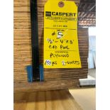 1/2" CDX PINE PLYWOOD 4' X 8'