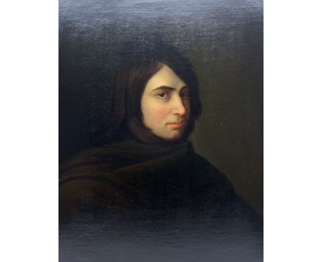 Ricardo María Navarette Y Fos (Spanish 1834-1909): Portrait of a Lady - Reputedly Dona Maria Pacheco, oil on canvas unsigned,