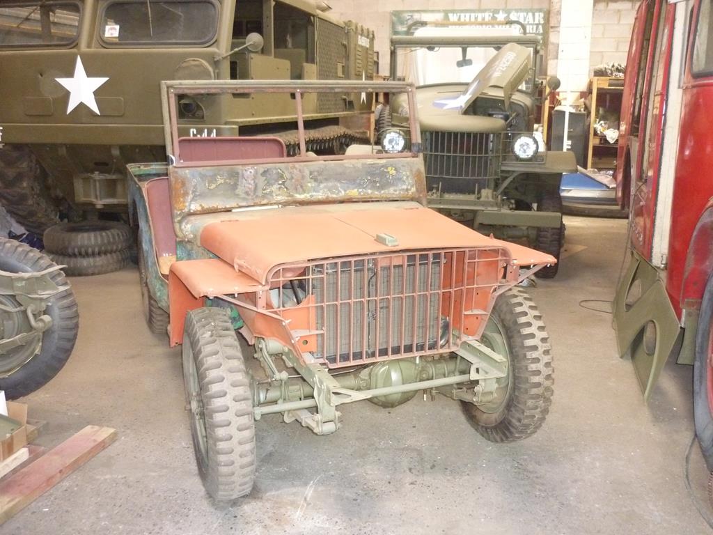 A 1941 Ford GP Jeep Series 1 restoration project, US registered, green ...