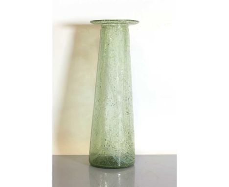 A 'Clutha' glass vase,attributed to George Walton (1867-1933) for James Couper &amp; Son, of tapering form with a wide dished