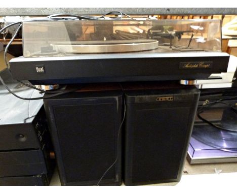 Dual Audiophile Concept record deck, speakers, an Arcam Alpha CD player, amp and tunerCondition ReportSee photos.