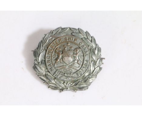 Manchester Ship Canal Police helmet plate