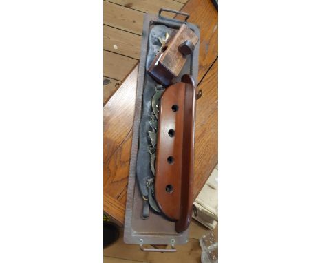 Assorted Collectable Items including A Wooden Pipe Rack, Shaving Plain, etc